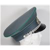 Image 3 : #570 EAST GERMAN OFFICERS VISOR CAP COMMUNIST