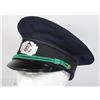 Image 1 : #574 EAST GERMAN OFFICERS VISOR CAP COMMUNIST