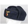 Image 1 : #580 EAST GERMAN RAILROAD WINTER CAP BERLIN BY