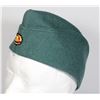 Image 1 : #581  EAST GERMAN WEDGE CAP MILITARY GREEN