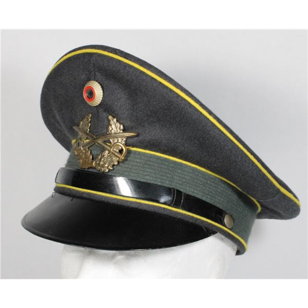 #585 COLD WAR WEST GERMAN ARMY NCO VISOR CAP