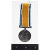 Image 1 : #590 WW1 CANADIAN WAR MEDAL NAMED +RIBBON SILVER