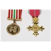 Image 2 : #594 PAIR MINIATURE MEDALS OBE MILITARY + VIETNAM