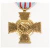 Image 2 : #598 WW2 FRENCH COMBAT CROSS MEDAL 1930
