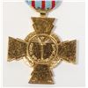 Image 4 : #598 WW2 FRENCH COMBAT CROSS MEDAL 1930