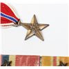 Image 2 : #601 UNITED STATES 3 MEDAL BAR W/ MINI BRONZE STAR