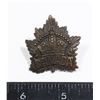 Image 1 : #613 WW1 CANADIAN EXPEDITIONARY FORCES CAP BADGE