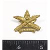 Image 1 : #616 WW1 CANADIAN MACHINE GUN CORPS COLLAR BADGE