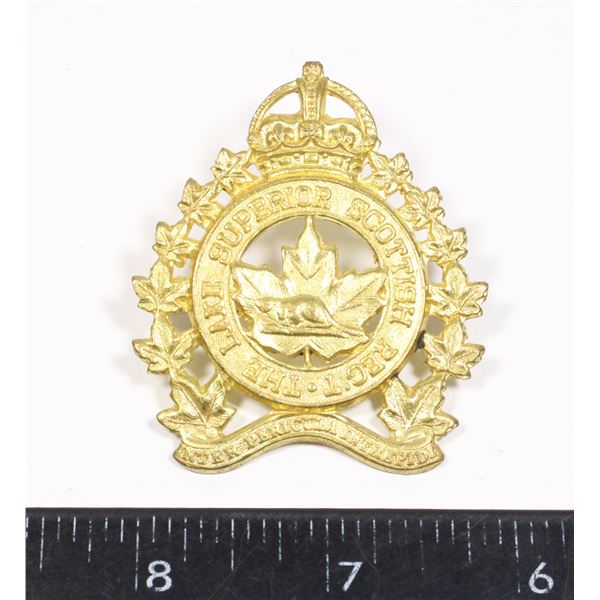 #636 WW2 LAKE SUPERIOR SCOTTISH REGIMENT CAP
