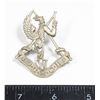Image 1 : #647 WW2 6TH DUKE OF YORKS HUSSARS CAP BADGE