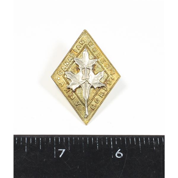 #658 WW2 CWAC CANADIAN WOMEN'S ARMY CORPS