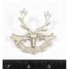 Image 1 : #666 WW2 SEAFORTH HIGHLANDERS OF CANADA CAP BADGE