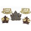 Image 2 : #679 FORT GARRY HORSE CAP BADGE COLLARS SHOULDERS