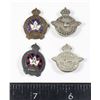 Image 1 : #694 WW2 LOT RCAF RESERVE PINS H+ CANADIAN LEGION