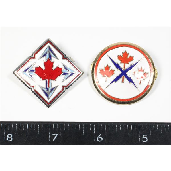 #695 COMMUNICATIONS COMMAND BADGE POCKET WITH