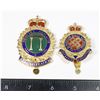 Image 1 : #696 CANADIAN ADMINISTRATION + LOGISTICS CAP BADGE