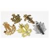 Image 2 : #698 FIVE COLD WAR CANADIAN CAP BADGES RCAC