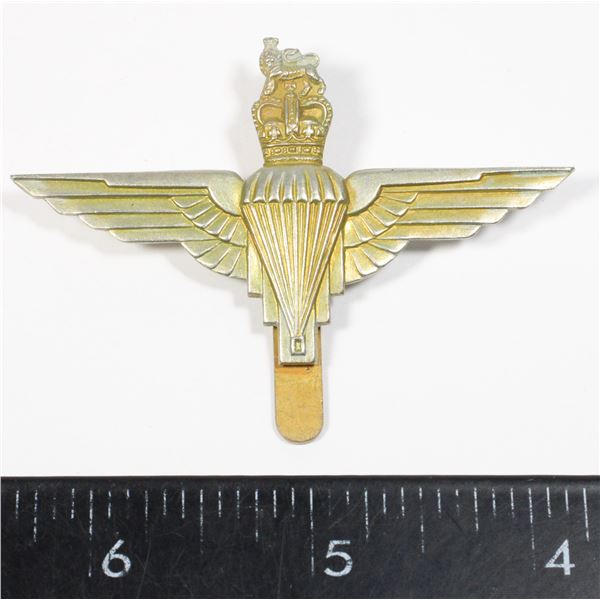 #702 BRITISH PARACHUTE REGIMENT CAP BADGE