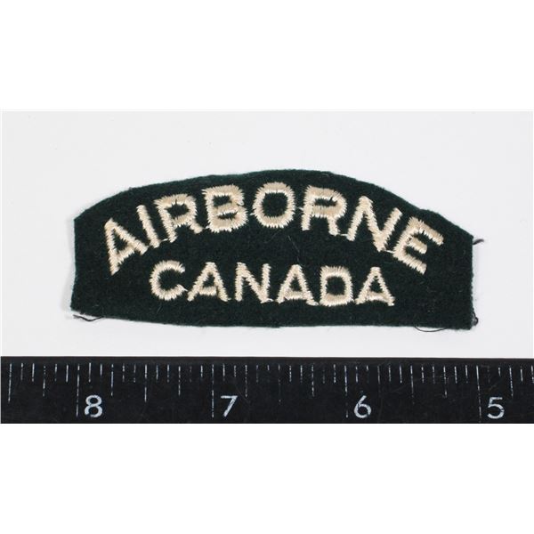 #725 AIRBORNE CANADA CLOTH BATTLE DRESS PATCH