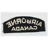Image 2 : #725 AIRBORNE CANADA CLOTH BATTLE DRESS PATCH