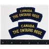 Image 1 : #729 POST WW2 THE ONTARIO REGIMENT CANADA TITLES