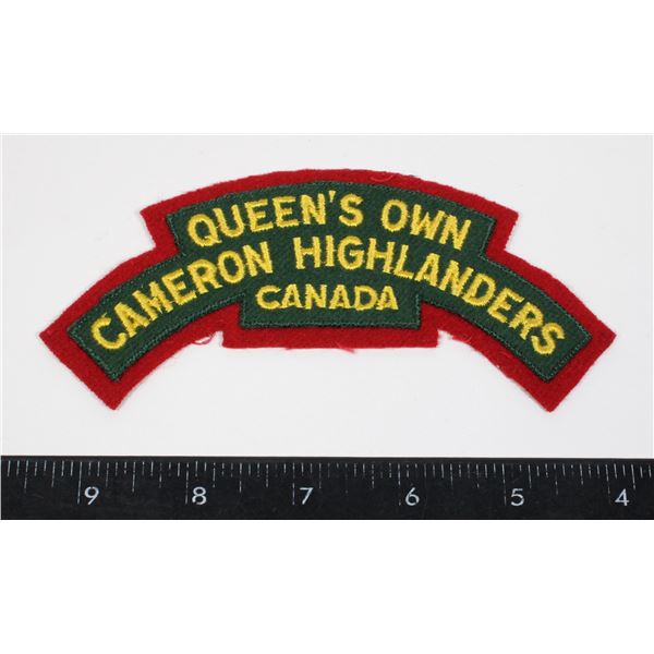 #732 QUEEN'S OWN CAMERON HIGHLANDERS OF CANADA