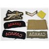 Image 2 : #740 WW2 CANADIAN BATTLE DRESS INSIGNIA CLOTH