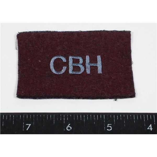 #743 CAPE BRETON HIGHLANDERS CLOTH TITLE FORMATION