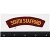 Image 1 : #745 SOUTH STAFFORD CLOTH SHOULDER TITLE