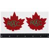 Image 1 : #747 1960'S ROYAL CANADIAN ARMY CADETS PATCH PAIR