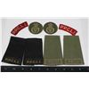 Image 1 : #755 PPCLI INSIGNIA LOT SHOULDER TITLES, CLOTH