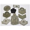 Image 2 : #768 9 CANADIAN MILITARY UNIFORM RANK INSIGNIA