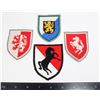 Image 1 : #790 LOT 4 WEST GERMAN MILITARY INSIGNIA PATCHES