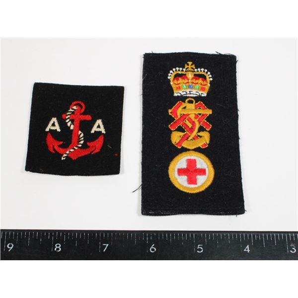 #792 LOT 2 NAVAL INSIGNIA MEDICAL SHOULDER BOARD