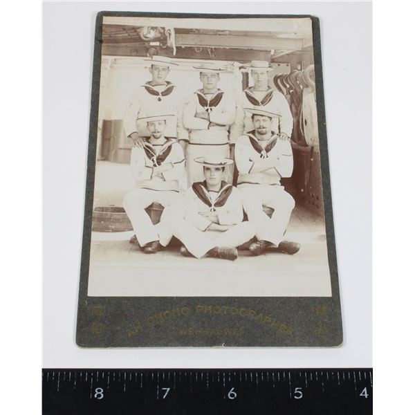 #798 BRITISH SAILORS CHINA EARLY 1900'S PORTRAIT