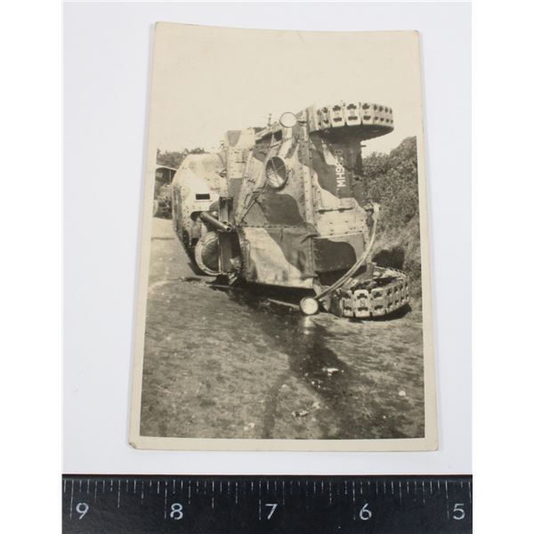 #810 RPPC 1929 3RD ROYAL TANK CORP ACCIDENT PHOTO