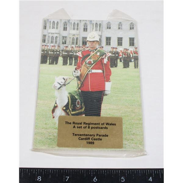 #829 SEALED ROYAL REGIMENT OF WALES POSTCARD SET