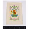 Image 1 : #839 WW1 SILK POSTCARD CANADIAN COAT OF ARMS