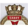 Image 2 : #864 PAIR METAL PLAQUES HMCS CABOT HMCS YORK