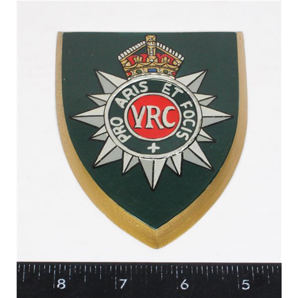 #868 VICTORIA RIFLES OF CANADA PLAQUE CENTERPIECE