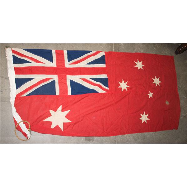 #883 WORLD WAR TWO NEW ZEALAND RED ENSIGN FLAG