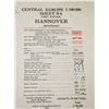 Image 3 : #895  WW2 MILITARY MAP BRITISH 1944 HANNOVER