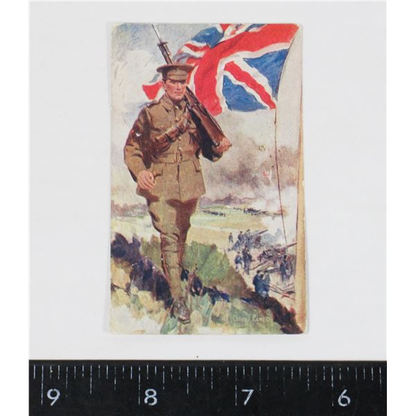 #917 WORLD WAR ONE CHURCH ARMY SOLDIER CARD
