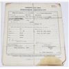 Image 2 : #921 WW2 CANADIAN DISCHARGE CERTICATE 1940 W/