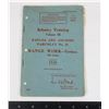 Image 1 : #926  1948 INFANTRY TRAINING RANGES COURSES BOOK