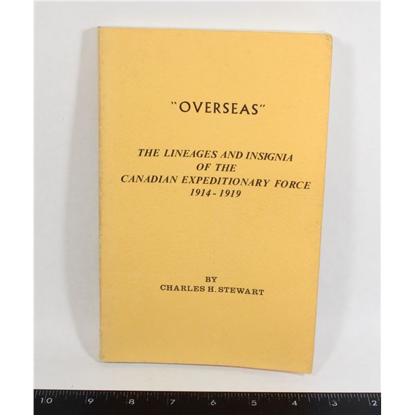 #958  INSIGNIA OF THE CANADIAN EXPEDITIONARY FORCE