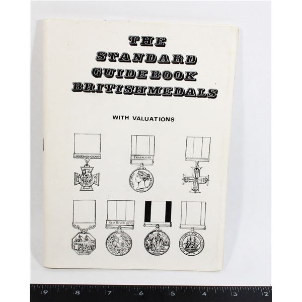 #959 STANDARD GUIDEBOOK BRITISH MEDALS REFERENCE