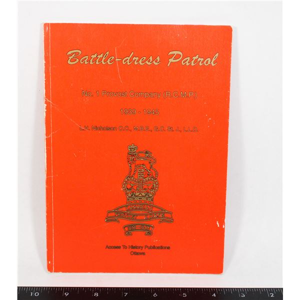 #963 NO.1 PROVOST COMPANY RCMP WW2 REFERENCE