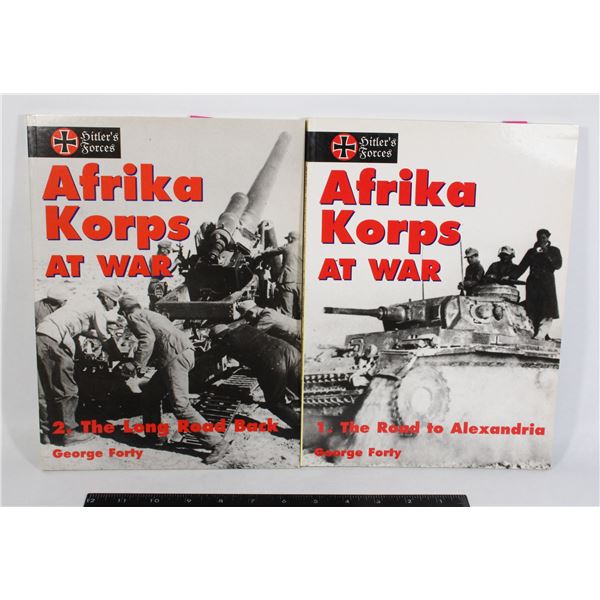 #993 AFRIKA KORPS AT WAR VOLUMES 1-2 BOOK SET