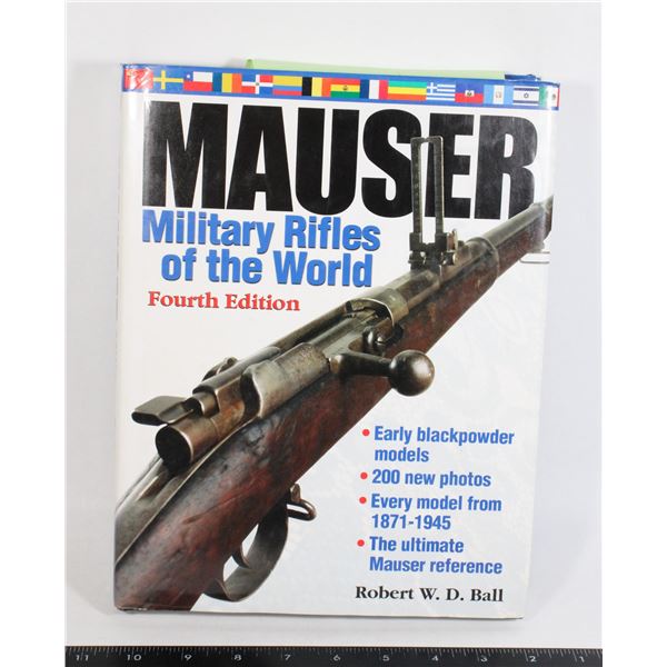 #1021 MAUSER MILITARY RIFLES OF THE WORLD BOOK